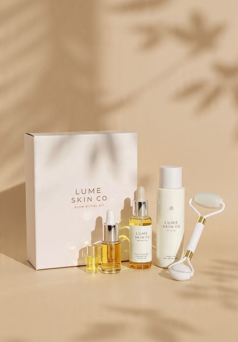 Lume Skin Co Glow Ritual Kit -Beginner friendly