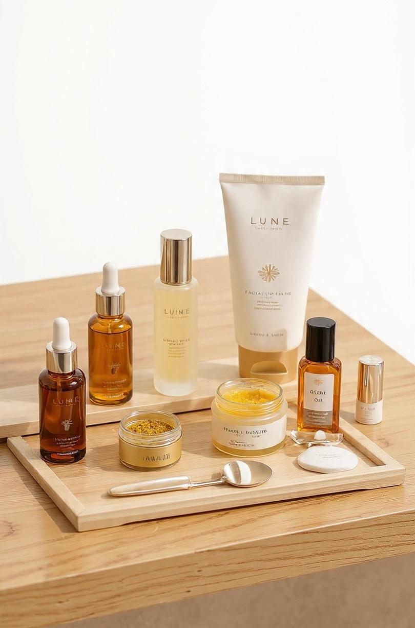 Lume Skin Co Radiance Facial Kit- Skin Treatment Focus